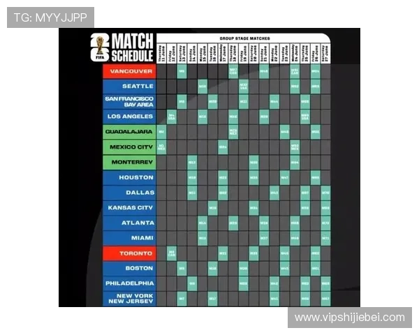 男足世界杯2026亚洲区赛程公布，比赛时间和赛程安排全景展现